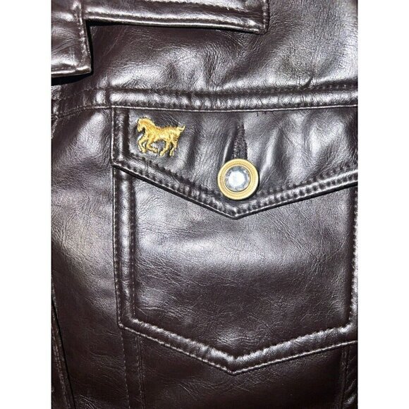 U.S. Polo Assn Leather Jacket XL Womens - Picture 2 of 8